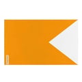 Miniatyrbild 1 av 3: Marathiska imperiets flagga – 128 x 192 cm – Hållbar polyester – 2 metallöglor – Inomhus / Utomhus – Pixelforma