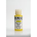 Miniatyrbild 2 av 2: Flytande Akrylfärg - Golden - Hansa Yellow Opaque - 30ml - Professionell - Blandad