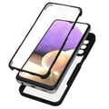 Miniatyrbild 1 av 4: Helhetsfodral - AVIZAR - Samsung Galaxy A32 5G - Stötabsorberande - Plexiglas baksida - Svart kant