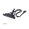 Miniatyrbild 1 av 2: USB 3.1 Gen2 Typ C till PCI - AKASA - AK-CBUB52-50BK - Svart - USB-anslutning - Datorer