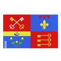 Miniatyrbild 1 av 3: Vaucluse Flagga – 64 x 96 cm – Hållbar Polyester – 2 Metallöglor – Inomhus / Utomhus – Pixelforma
