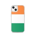 Miniatyrbild 1 av 2: Mobilskal – Irlands flagga – Kompatibel med iPhone 13 – Flexibelt fodral – Slitstarkt och stötresistent – Silikon – Pixelforma
