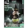 Miniatyrbild 2 av 3: Automatisera Halloween - PTIT CLOWN - Animerad häxa - 40 cm - Ljud- och ljuseffekter - Festlig dekoration
