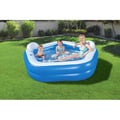 Miniatyrbillede 6 af 6: Oppustelig pool - Bestway - Family Fun - 2 ringe - 575L