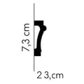 Miniatyrbild 4 av 5: PROVISTON Cimaise 23 x 73 x 2000 mm Vit