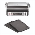 Pikkukuva 1 / 5: Monitoimigrilli - BRAUN - Multi Grill 9 Pro - 2200 W - 3 lämmityssisältöä - Musta / Teräs