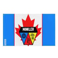 Miniatyrbild 1 av 3: Winkler-flagga – 120 x 180 cm – Hållbar Polyester – 2 Metallöglor – Inomhus/Utomhus – Pixelforma