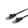 Miniatyrbild 2 av 2: Ethernetkabel Cat6A - Utrustning - 7,50 m - 500 MHz - 10 Gbit/s - Svart