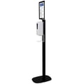 Miniatyrbild 2 av 2: Ställ för Automatisk Dispenser - APPROX - Höjd 154 cm - Stål och Aluminium - A4 Ram