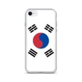 Miniatyrbild 1 av 2: Telefonfodral – Sydkoreas flagga – Kompatibel med iPhone 6S – Mjuk fodral – Slitstark och stötsäker - Silikon - Pixelforma