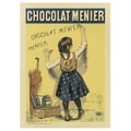 Miniatyrbild 1 av 4: Legendarte - Vintage konstnärlig affisch Chocolat Menier - Målning, tryck på duk cm. 50x70