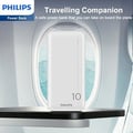 Miniatyrbild 2 av 2: Extern Batteri - PHILIPS - Powerbak DLP1810NW - 10000 mAh - 2 portar - 5 Volt