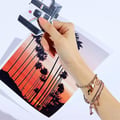 Miniatyrbild 5 av 6: Pendentif i bronsbokstav E Storie RZ083