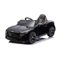 Miniatyrbild 1 av 6: Barn elbil Bentley Bacalar 12V, svart, fjärrkontroll 2,4 GHz, LED/USB/AUX, litiumbatteri, 2x25W motorer
