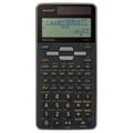Miniatyrbild 2 av 2: Skolkalkylator - SHARP - EL-W506T-GY - LCD-skärm - Svart - Vetenskaplig
