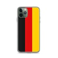 Miniatyrbild 1 av 2: Mobilskal - PIXELFORMA - Tysklands flagga - Kompatibel med iPhone 11 Pro - Mjuk - Stötsäker