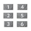 Miniatyrbild 2 av 3: Syriska flaggan – 128 x 192 cm – Hållbar polyester – 2 metallöglor – Inomhus / Utomhus – Pixelforma