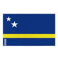 Miniatyrbild 1 av 3: Curaçaos flagga – 192 x 288 cm – Hållbar polyester – 2 metallöglor – Inomhus / Utomhus – Pixelforma
