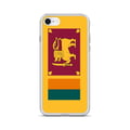 Miniatyrbild 1 av 2: Telefonfodral - PIXELFORMA - Sri Lankas flagga - Kompatibel med iPhone 7 Plus - Flexibel - Hållbar