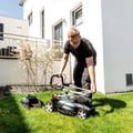 Miniatyrbild 3 av 5: Batteridriven gräsklippare - Metabo - RM 36-18 LTX BL 36 - 18V - Skjuts - Klipphöjd 70 mm