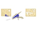 Miniatyrbild 2 av 4: Quay - Trämodell Liten pterodactylus
