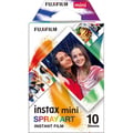Miniatyrbild 1 av 4: Fujifilm instant fotopapper Instax film Mini Monopack SPRAY ART (10v)