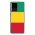 Miniatyrbild 1 av 2: Mobilskal – Guineas flagga – Kompatibel med Samsung Galaxy S20 – Flexibelt fodral – Stöttåligt och chockresistent – Pixelforma