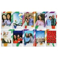Miniatyrbild 2 av 4: Fujifilm instant fotopapper Instax film Mini Monopack SPRAY ART (10v)
