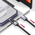 Miniatyrbild 3 av 5: USB-C till Lightning-kabel - SWISSTEN - 30W - 1,5m - LED-display - Power Delivery