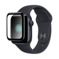 Miniatyrbild 1 av 3: Skärmskydd för Apple Watch 7/8/9 45mm i 3D härdat glas Transparent