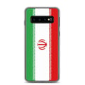 Miniatyrbild 1 av 2: Mobilskal – Irans flagga – Kompatibel med Samsung Galaxy S10 – Mjuk fäll – Slittålig och stötdämpande – Pixelforma