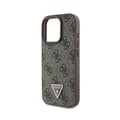 Miniatyrbild 5 av 6: Coque för Apple iPhone 16 Pro Max Edition 4G Strass Triangel Metalliserad Guess Brun