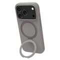 Miniatyrbild 1 av 4: MagSafe-skal - DBRAMANTE1928 - iPhone 17 Pro - Grå - Kickstand-support - 66% återvunna material
