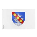 Miniatyrbild 1 av 3: Drapeau Trois-Pistoles – 96 x 144 cm – Resistenta Polyester – 2 Metall Öljett – Inomhus / Utomhus – Pixelforma
