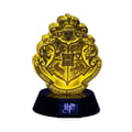 Miniatyrbild 1 av 2: Lampa 3D - PALADONE - Hogwarts-vapnet - Gul - Plast - Vuxen- USED