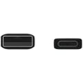 Miniatyrbild 4 av 6: USB-kabel - SAMSUNG - USB A/USB C - 1,5m - Svart - Laddning och datatransfer