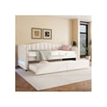 Miniatyrbillede 1 af 6: Dagbed - Minimalistisk - 90x200 cm - Beige - Sengeklapseng - Justerbart LED-lys