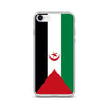 Miniatyrbild 1 av 2: Telefonfodral - PIXELFORMA - iPhone 6S - Mjuk - Stötsäker - Västra Sahara Flagga