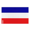 Miniatyrbild 1 av 3: Revolutionärt flagga för Fête de l'Être Suprême – 160 x 240 cm – Polyester – Järnöglor – Hållbar