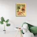 Miniatyrbild 3 av 4: Legendarte - Vintage konstnärlig affisch Paris Races - Målning, tryck på duk cm. 50x70