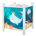 Miniatyrbild 1 av 3: Nattlampa - BYXA - Ocean Magic Lantern - Vit - Elektrisk - För barn