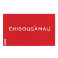 Miniatyrbild 1 av 3: Chibougamau Flagga – 90 x 150 cm – Hållbar Polyester – 2 Metallöglor – Inomhus / Utomhus – Pixelforma