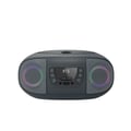 Miniatyrbild 3 av 3: Radio CD USB - FONESTAR - GRÅ - CD-spelare - FM-radio - Ljus effekter