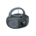 Miniatyrbild 2 av 3: Radio CD USB - FONESTAR - GRÅ - CD-spelare - FM-radio - Ljus effekter