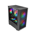 Miniatyrbild 2 av 6: Gaming Chassi - Mars Gaming - MC-VORTEX - MicroATX - Härdat Glas - 3 FRGB 120mm Fläktar