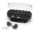 Miniatyrbild 1 av 6: Babyliss RS035E uppvärmda papiljotter - Thermo-Ceramic Rollers SVART papiljol