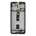 Miniatyrbild 2 av 4: Skärm för Xiaomi Redmi 12C LCD + Touch Glass + Xiaomi svart chassi