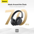 Miniatyrbild 6 av 6: BASEUS Bowie D05 Trådlöst Bluetooth Headset Vikbara HiFi Stereo Musikhörlurar