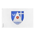 Miniatyrbild 1 av 3: Rosmère Flag – 128 x 192 cm – Hållbar Polyester – 2 Metallöglor – Inomhus / Utomhus – Pixelforma