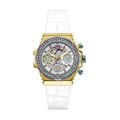 Miniatyrbild 1 av 4: GUESS GW0553L2 Faux White Armbandsklocka